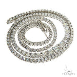 Graduated Diamond Tennis Necklace 67115 - Image 4