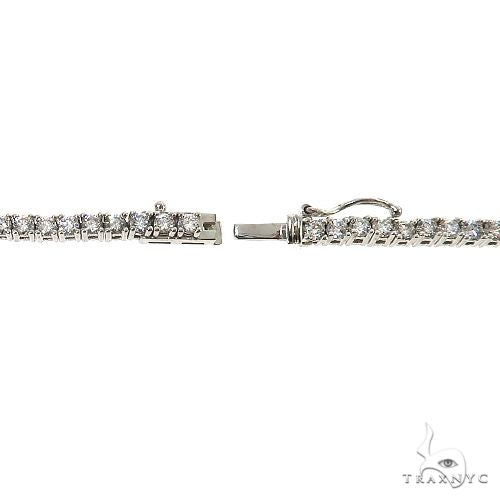 14K Gold Graduated Lab-Grown Diamond Tennis Necklace, photo 6 of 7