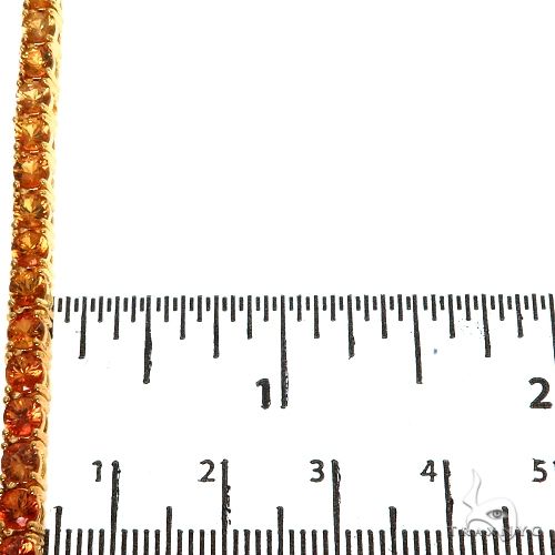 14K Gold tennis chain, 4 mm, photo 6 of 6