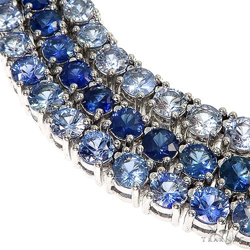 Graduated Sapphire Water Chain 66819 - Image 4