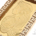 Greek Inspired Dog Tag Pendant with 2.5g PAMP Suisse Bar 65600
