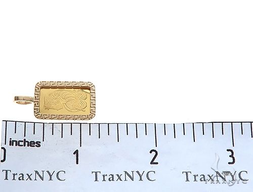 Greek Inspired Dog Tag Pendant with 2.5g PAMP Suisse Bar 65600