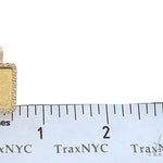 Greek Inspired Dog Tag Pendant with 2.5g PAMP Suisse Bar 65600