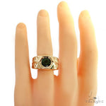 Solitary Tuxedo Green Tourmaline Ring 68818 - Image 6