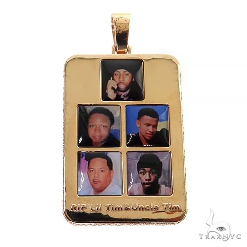 HTH Emerald Diamond Memorial Pendant 69123 - Image 4