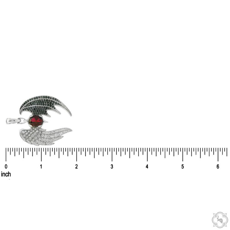 Half Angel Half Bat Pendant 70719 - Image 7