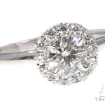 Halo Diamond Engagement Ring 64499 - Image 1