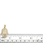 Hamsa Diamond Pendant 21194 - Image 5