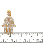 Hamsa Diamond Pendant 68705 - Image 5