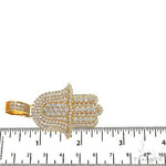 Hamsa Diamond Pendant 68705 - Image 6
