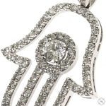 Hamsa Diamond Pendant 70233 - Image 3