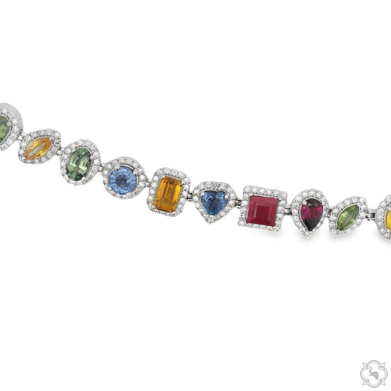 Harmony of Shapes Gemstone Bracelet 70195 - Image 5