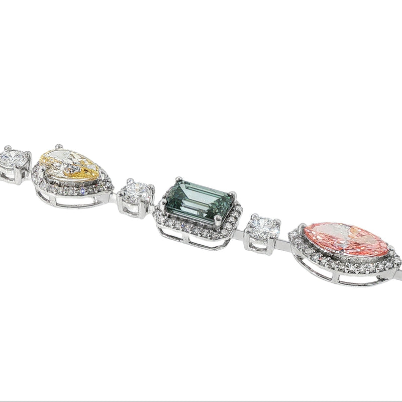 Harmony Shape Diamond Bracelet 71439