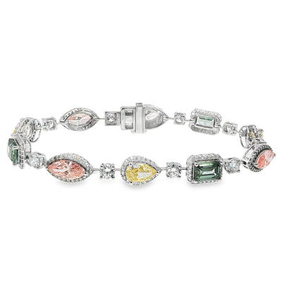 Harmony Shape Diamond Bracelet 71439