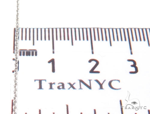 Heart Blue Sapphire Diamond Necklace 40833 - Image 8