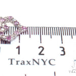 Heart Pink Sapphire Diamond Necklace 40829 - Image 10