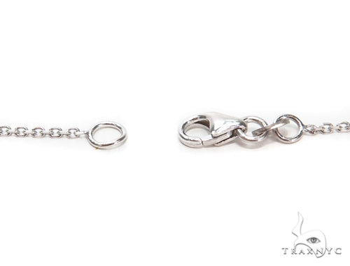 Heart Pink Sapphire Diamond Necklace 40829 - Image 7