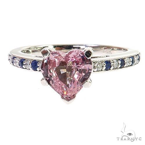 Heart Shape Diamond Engagement Ring 68918 - Image 1