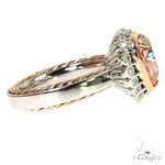 Heart Shape Fancy Vivid Pink Diamond Ring (Lab) 68657 - Image 3
