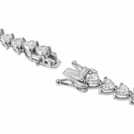 Heart Cascade Diamond Lariat Necklace 71630