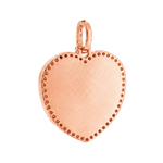 Heart Diamond Photo Pendant 25mm 71426