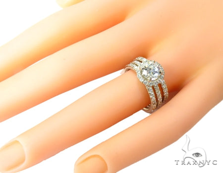 Heaven Sent Diamond Wedding Band Set 26858 - Image 11