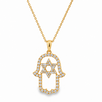 Heavenly Star Hamsa Pendant 71827