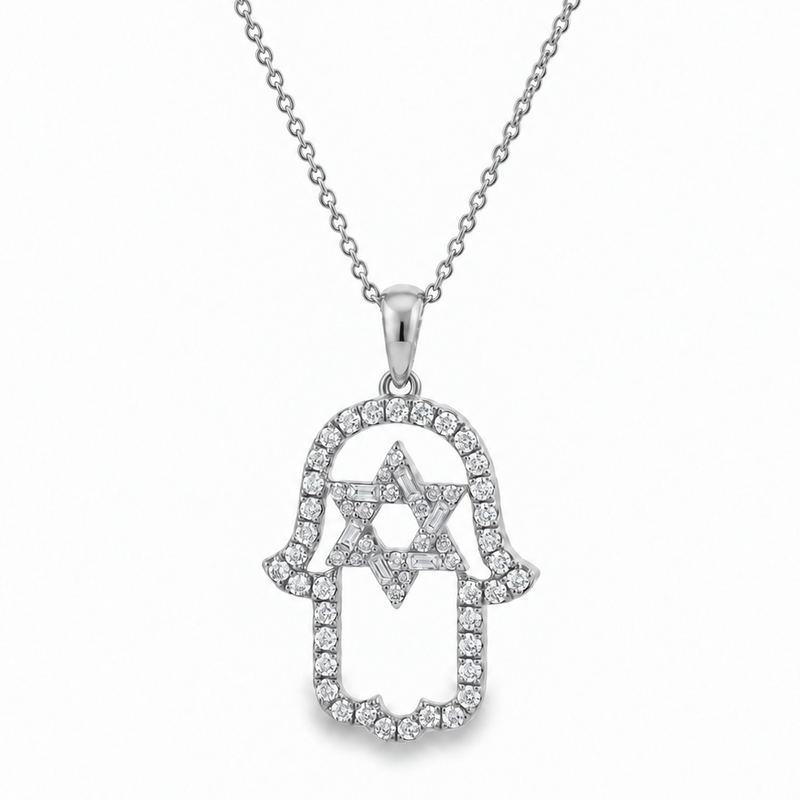 Heavenly Star Hamsa Pendant 71827