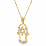 Heavenly Star Hamsa Pendant 71827