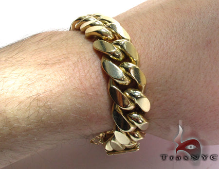 Heavy Miami Link Bracelet 27712 - Image 9