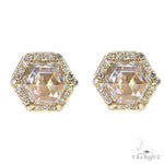 Hexagon Diamond Earrings 68643 - Image 1