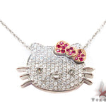 Hello Kitty Ruby Diamond Pendant 27080 - Image 6