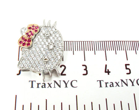 Hello Kitty Ruby Diamond Pendant 27080 - Image 8