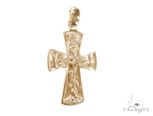 Holy Gold Cross Crucifix 43348 - Image 2