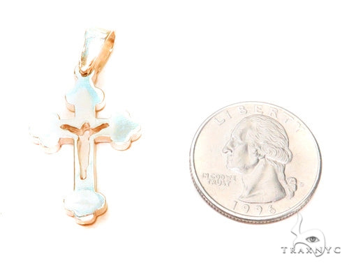 Holy Gold Cross Crucifix 43352 - Image 4