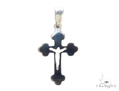 Holy Silver Cross Crucifix 43344 - Image 2