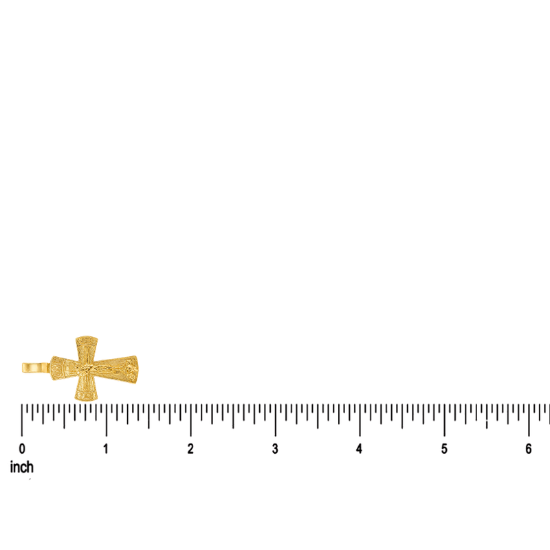 Holy Gold Cross Crucifix 43348