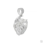 Howling Wolf Diamond Pendant 70645 - Image 3
