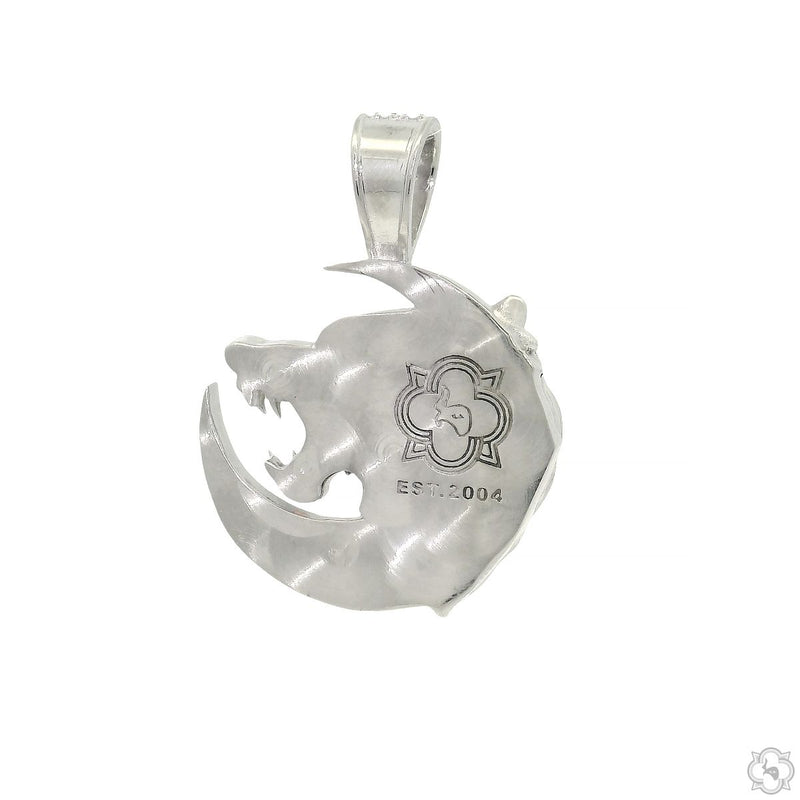Howling Wolf Diamond Pendant 70645 - Image 5