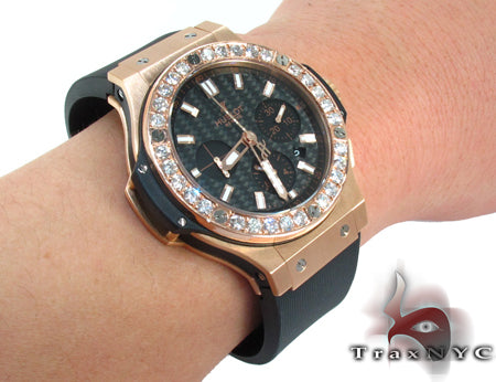 Hublot Classic Fusion Rose Gold Diamonds Watch 27910 - Image 10