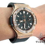 Hublot Classic Fusion Rose Gold Diamonds Watch 27910 - Image 11