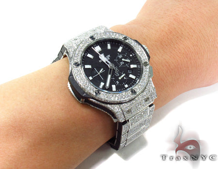 Hublot Full Diamond Watch 28374 - Image 12