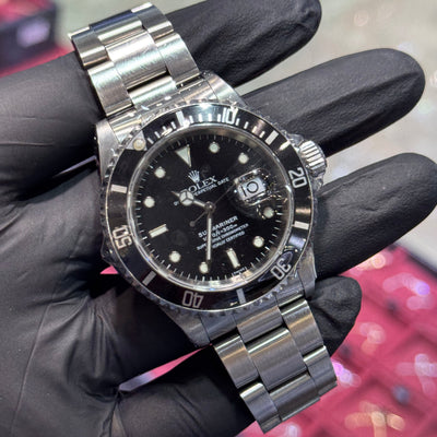 Rolex Submariner Date 40mm | Stainless Steel | Black Dial | REF: 16610