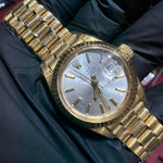 1983 Rolex DateJust 26mm | 18K Yellow Gold | "White Stick" | W6793