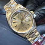 Rolex Day-Date 36mm | Presidential | Champagne Stick Dial