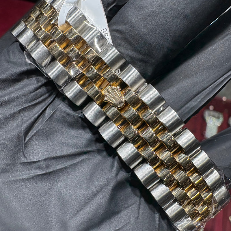 Rolex DateJust 36mm | Two Tone Gold | Black Stick Dial | 116233