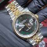 2024 Rolex DateJust 36mm | Two Tone Yellow Gold | Wimbledon Dial | 126233