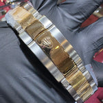 Rolex DateJust 41mm |Two Tone Gold | White Stick Dial