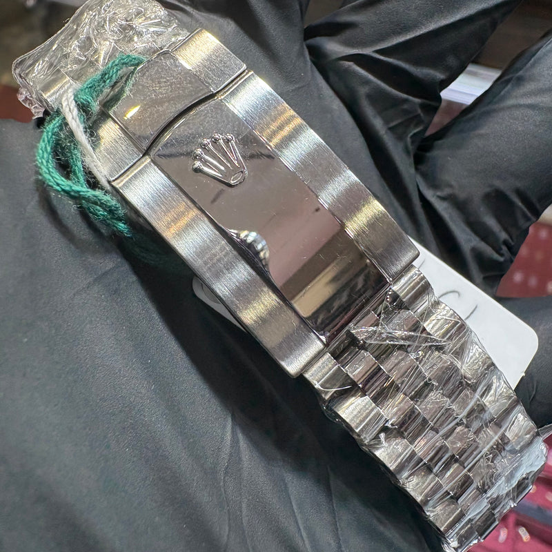 2021 Rolex DateJust 41mm | Stainless Steel | Silver Stick Dial | 126334