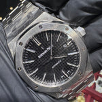 Audemars Piguet Royal Oak 42mm | Stainless Steel | "Black Stick" | 15400ST